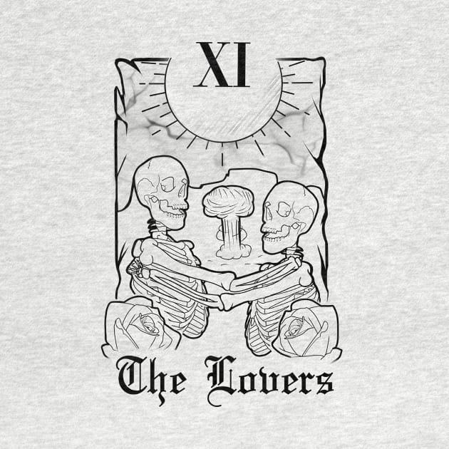 The Lovers (w) by tokyorosetattoo